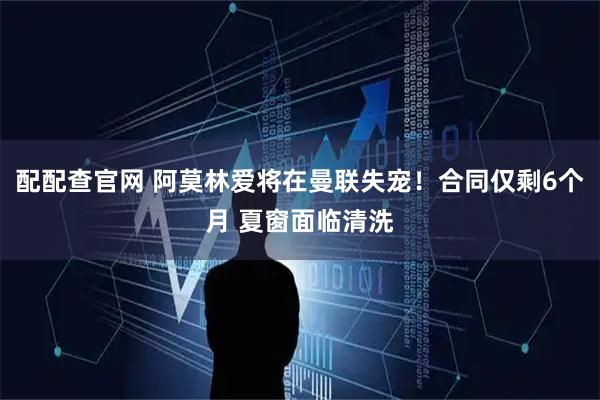 配配查官网 阿莫林爱将在曼联失宠！合同仅剩6个月 夏窗面临清洗